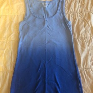 Old Navy blue ombré tank
